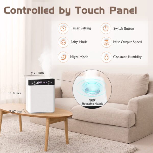 4.5L Easy to Clean Top Fill Humidifier